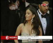 Aishwarya Rai - TV Captures of Aishwarya Rai Looking HOT in Cannes Film Festival...