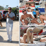 Laura Dzrewicka Bikini Mare Paparazzata