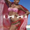 photos de superbes Mannequins en bikini